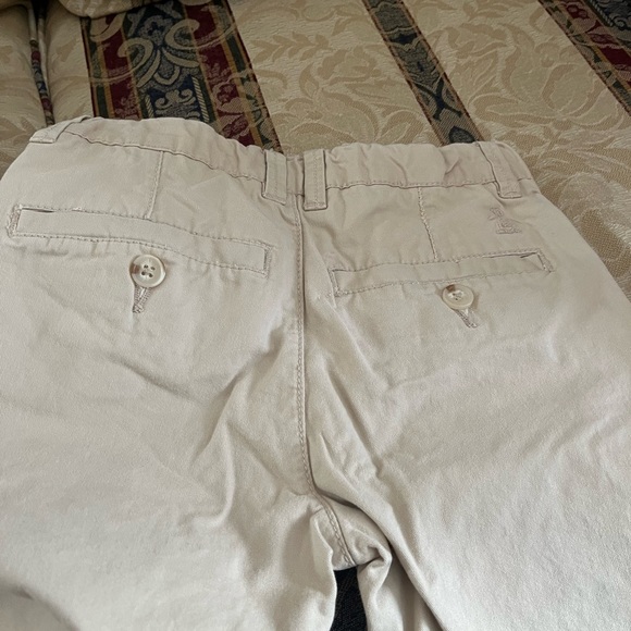 Boys tan shorts bundle.  2 pairs of Penguin shorts.  Size 6 - Picture 4 of 6